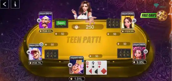 Teen Patti Glory App Screenshot